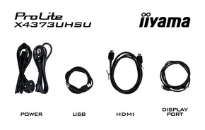 iiyama 4K Monitor 43Zoll,VA Panel X4373UHSU-B1