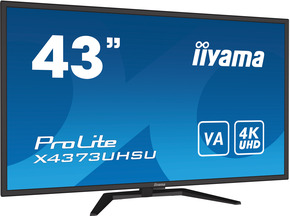 iiyama 4K Monitor 43Zoll,VA Panel X4373UHSU-B1