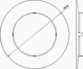 Hekatron Vertriebs Blendring Genius VP 30 Stk. 31-41000260102(VE30)
