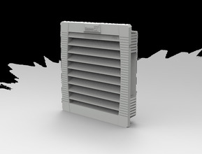 Pfannenberg Austrittsfilter 125x125mm,IP54 PFA 20000 54 7035MEK