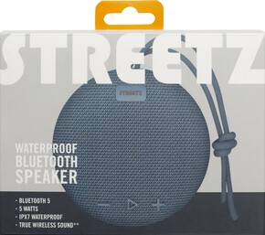 Streetz BT Speaker mit TWS 5 Watt, blau CM769