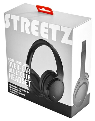 Streetz On-Ear Kopfhörer/Headset BT 5.0, Noise-Canc. HL-BT404