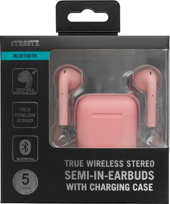 Streetz In-Ear Kopfhörer/Headset BT 5.0 Ladecase, pk TWS-0006