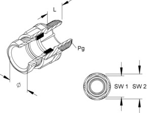HKL Kabelverschraubung 1251/13