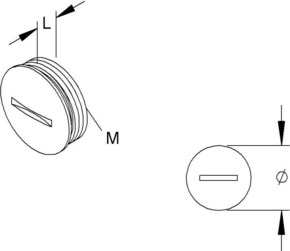 HKL Verschlußschraube 1514M63