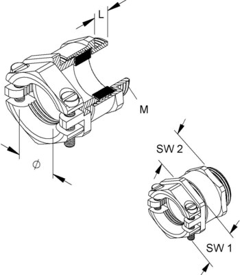 HKL Kabelverschraubung 924M6348