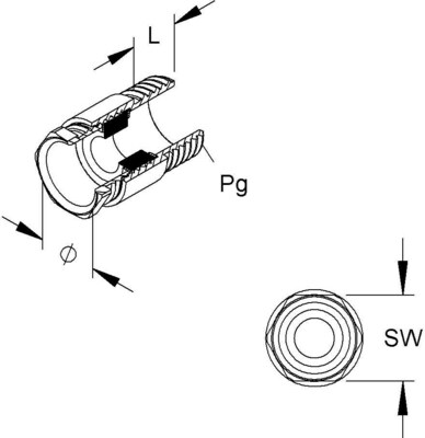 HKL Kabelverschraubung 850/11