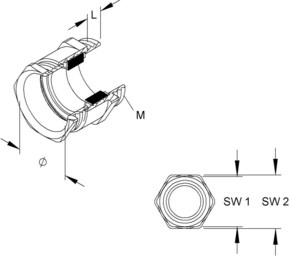 HKL Kabelverschraubung 530M1207