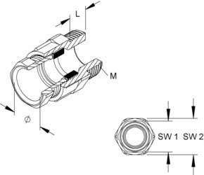 HKL Kabelverschraubung 1250M2521