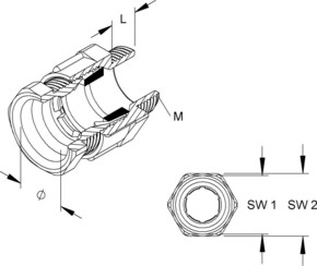 HKL Kabelverschraubung 1235M4029