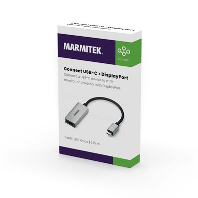 MARMITEK Adapter USB Typ C zu Display Port MARMITEK ConUSB-C/DP
