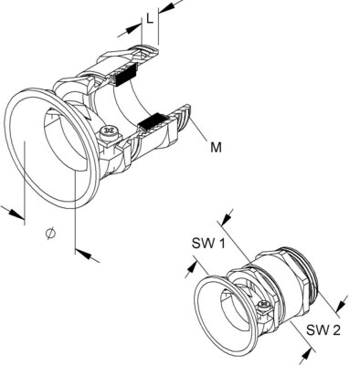 HKL Kabelverschraubung 920M3229