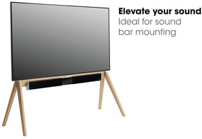 Vogels TV-Bodenständer 4-beinig,50-70Z NEXTOP2 Eiche hell