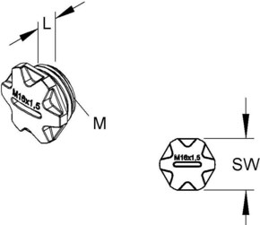 HKL Verschlußschraube 514M63