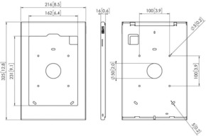 Vogels Tablock f.iPad Pro 11 2020 PTS1240 alu-sw