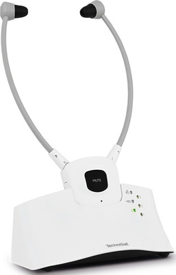 TechniSat Kopfhörerset inkl. Basisstation STEREOMANISI3 Set weiß