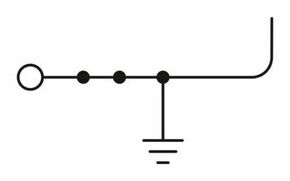 Phoenix Contact Schutzleiter-Reihenklemme PT 2,5/1P-PE