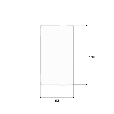GGK FB-Endplatte 60x110 lichtgrau 4463