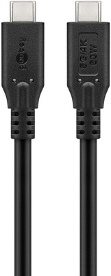 Goobay USB-C-Kabel, USB 3.2 4K/60 Hz,60W,1,5m 66507