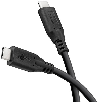 Goobay USB-C-Kabel, USB 3.2 4K/60 Hz,60W,1,5m 66507