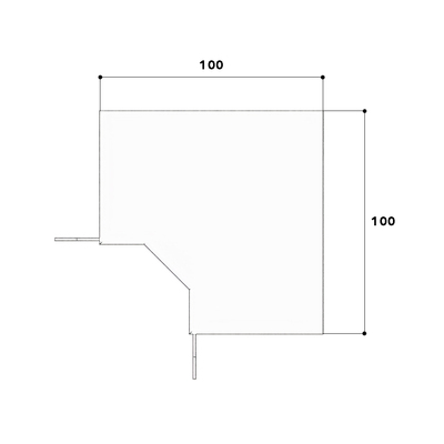 GGK FB-Inneneck 60x110 lichtgrau 4461