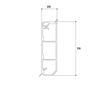 GGK SL-Unter-u.Obert. 20x70 C 20x70 C alp 112430