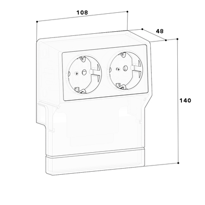 GGK SL/SLT-Gerätetank 2-fach alp 11960