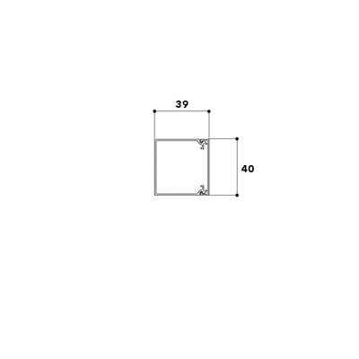 GGK LFG-Kanal 40x40 alp 11029