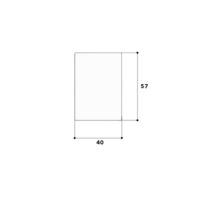GGK LFG-Endplatte 40x60 alp 11198