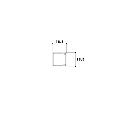 GGK LFG-Kanal 20x20 gr 1000