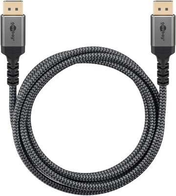 Goobay DisplayPort-Kabel 2.0/2.1, 80 Gbit/s 75684