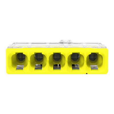 WAGO GmbH & Co. KG Verbindungsdosenklemme 5x 0.5-2.5 gelb 2273-205