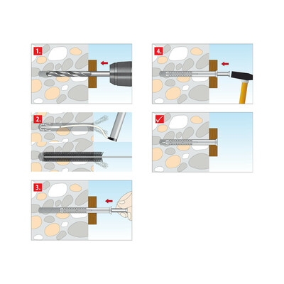 TOX-Dübel-Techn. Nageldübel Attack 6/35 KT