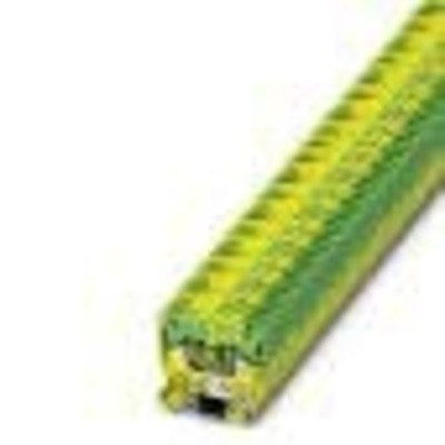 Phoenix Contact Mini-Schutzleiterklemme 0,08qmm-4qmm, gn/ge MSB 2,5-PE