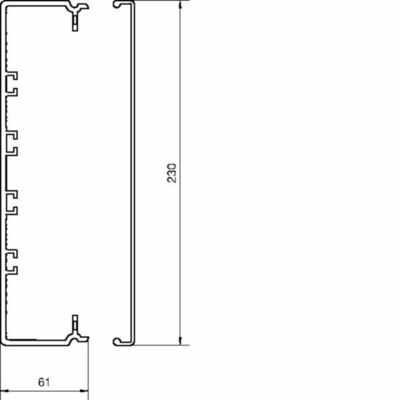 Tehalit Installationskanal FB 60230 lgr