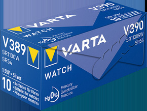 Varta Cons.Varta Uhren-Batterie 1,55V/59mAh/Silber V 390 Stk.1