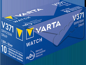 Varta Cons.Varta Uhren-Batterie 1,55V/30mAh/Silber V 371 Stk.1