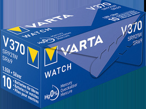Varta Cons.Varta Uhren-Batterie 1,55V/30mAh/Silber V 370 Stk.1