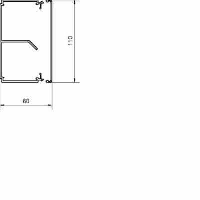 Tehalit Leitungsführungskanal LF 60111 lgr