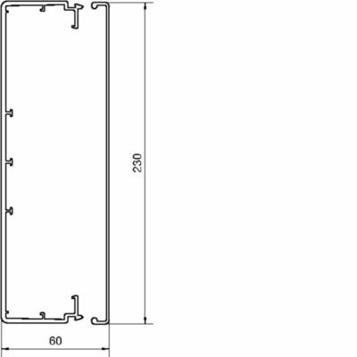 Tehalit Leitungsführungskanal LF 60230 lgr