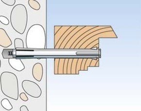 Fischer Deutschl. Metallrahmendübel F 10 M 112