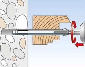 Fischer Deutschl. Metallrahmendübel F 10 M 112