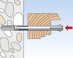 Fischer Deutschl. Metallrahmendübel F 10 M 112