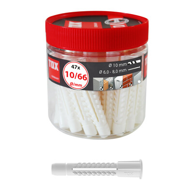 TOX-Dübel-Techn. Allzweckdübel Deco 10/66 RUDO (VE47)