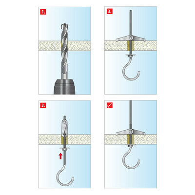 TOX-Dübel-Techn. Federklappdübel Pirat Eddi-S M6 KT