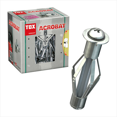 TOX-Dübel-Techn. Metall-Hohlraumdübel Acrobat M6/65 KT
