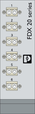 Phoenix Contact Spleißbox 6xLC-D OM2 FOCFDX20PPLCD6OM2PT9