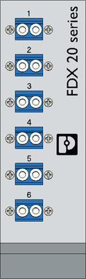 Phoenix Contact Spleißbox 6xLC-D OS2 FOCFDX20PPLCD6OSPPT9