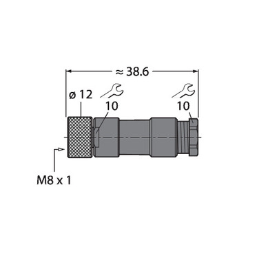 Turck Kupplung B5141-0