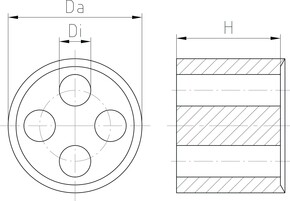 Jacob Dichtring WJ-D 21/3x7